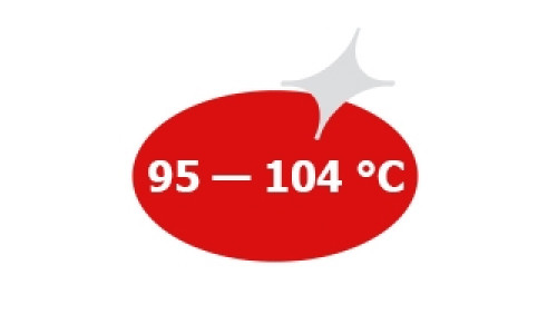 Цикл стерилизации в температурном диапазоне 95 – 104 °C