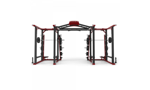 Силовая рама DOUBLE MEGA RACK MATRIX MAGNUM MG-MR47x2 (СЕРЕБРИСТЫЙ)