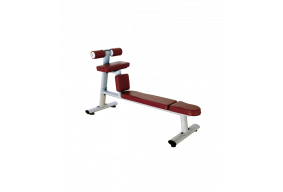 Скамья для скручиваний горизонтальная  BRONZE GYM H-035 (КОРИЧНЕВЫЙ)