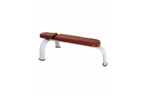 Скамья горизонтальная BRONZE GYM H-036 (КОРИЧНЕВЫЙ)