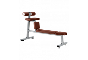 Скамья для скручиваний горизонтальная BRONZE GYM J-035 (КОРИЧНЕВЫЙ)