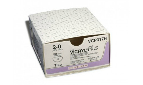Шовный хирургический материал ВИКРИЛ ПЛЮС (VICRYL PLUS)