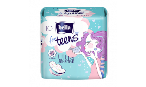 Ультратонкие прокладки Bella for teens Ultra sensitive
