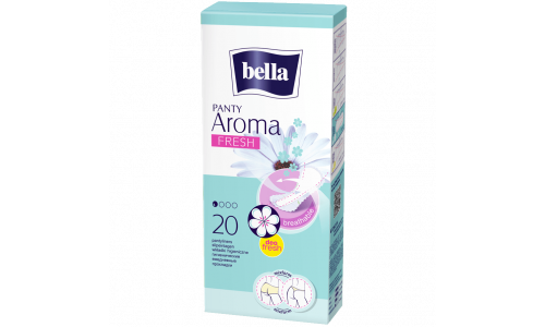 Ультратонкие ежедневные прокладки Bella Panty Aroma FRESH