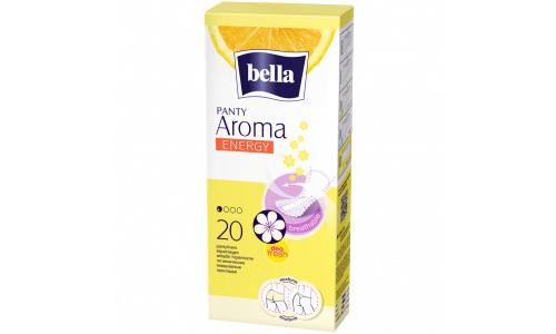 Ультратонкие ежедневные прокладки Bella Panty Aroma ENERGY