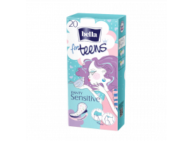 Ультратонкие ежедневные прокладки Bella for teens Panty sensitive