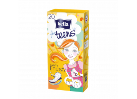 Ультратонкие ежедневные прокладки Bella for teens Panty energy