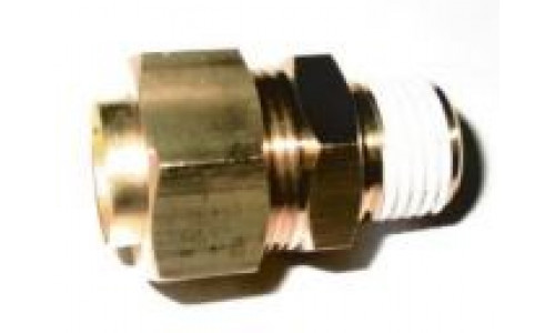 Соединение прямое резьбовое 12R1/4 KFH12B-02S
