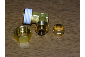 Соединение угловое резьбовое 12R1/2 KFL12B-04S
