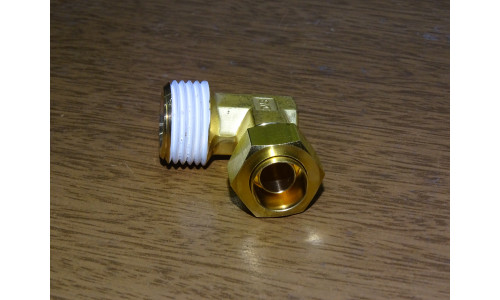 Соединение угловое резьбовое 12R1/2 KFL12B-04S