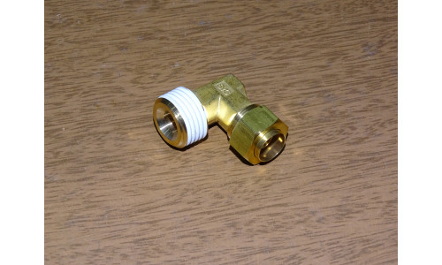 Соединение угловое резьбовое 12R1/2 KFL12B-04S