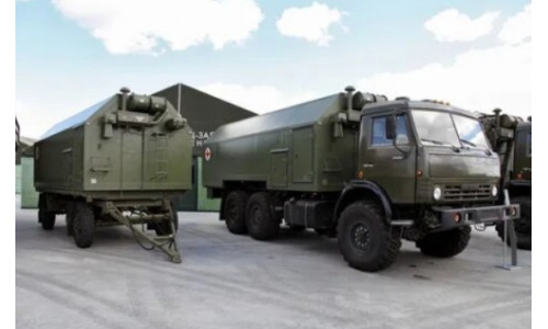 Дезинфекционно-душевой комплекс на шасси Камаз ДДК-01