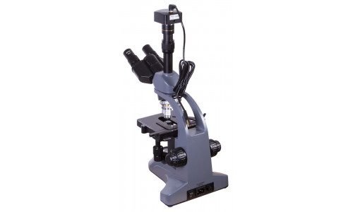 Микроскоп цифровой Levenhuk D740T, 5,1 Мпикс, тринокулярный