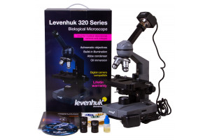 Микроскоп цифровой Levenhuk D320L PLUS, 3,1 Мпикс, монокулярный