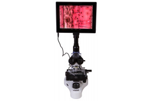 Микроскоп цифровой Levenhuk MED D10T LCD, тринокулярный