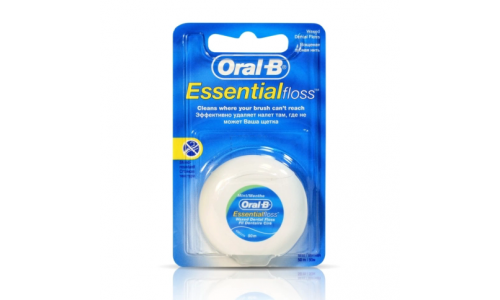 Зубная нить ORAL-B Essential floss мятная 50м 