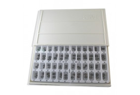 Коронки ROWNS KIT ND-48 из нержавеющей стали для временных (молочных) зубов, набор 48шт