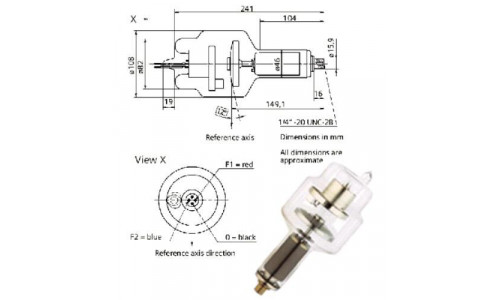 Рентгеновская трубка SV150/33/78R -V